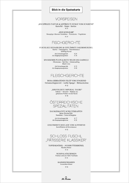 Schloss Fuschl, Hof/Österreich